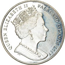 Coin, Falkland Islands, Crown, 2017, Maison des Windsor - George VI, MS(63)