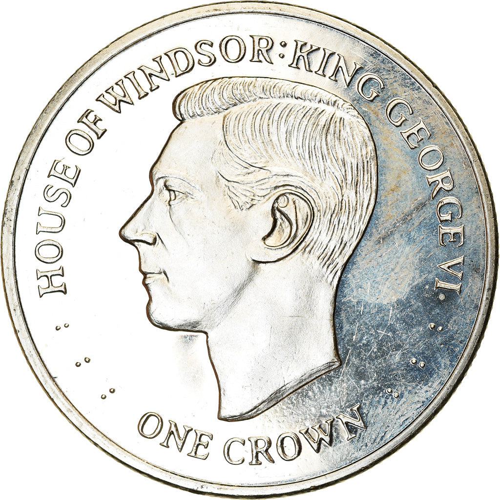 Coin, Falkland Islands, Crown, 2017, Maison des Windsor - George VI, MS(63)