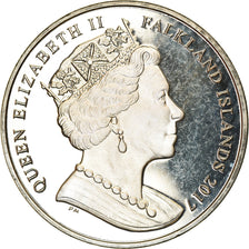 Coin, Falkland Islands, Crown, 2017, Maison des Windsor - Edward VIII, MS(63)