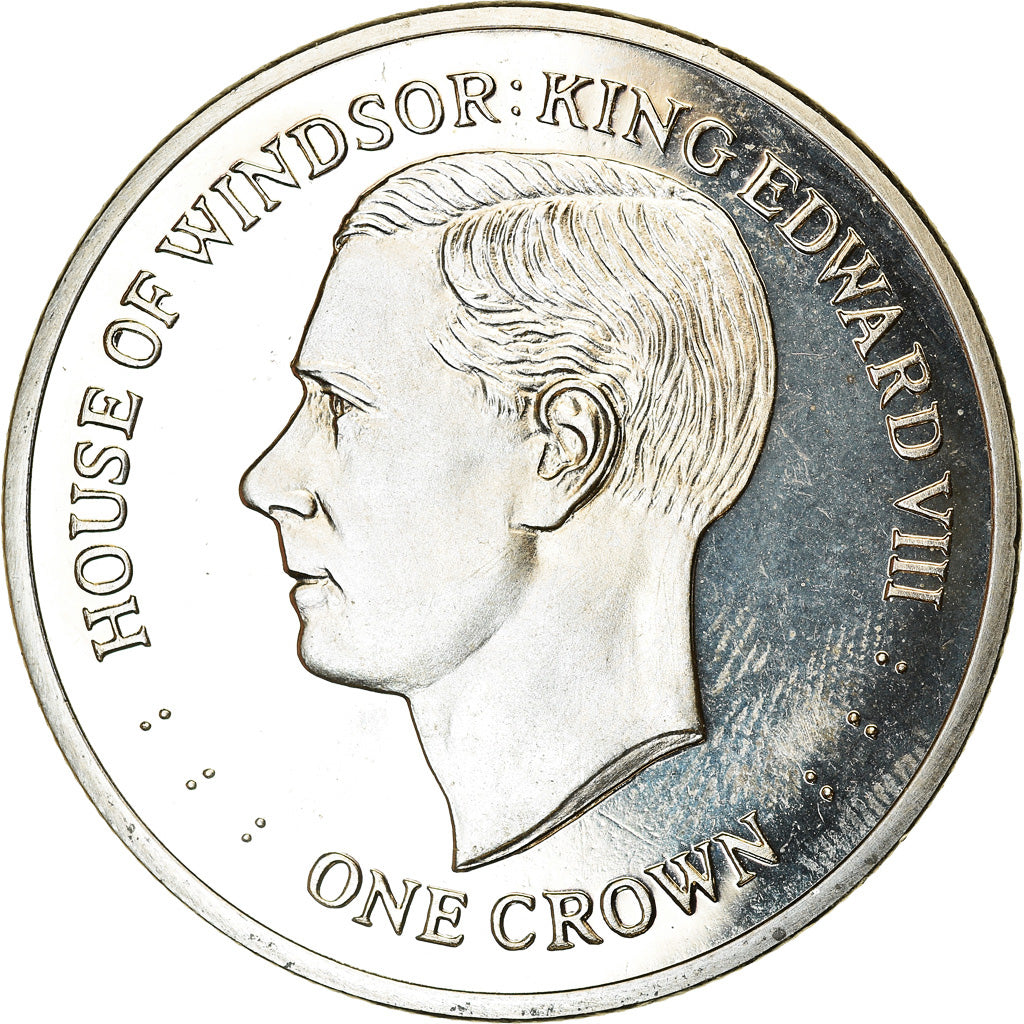 Coin, Falkland Islands, Crown, 2017, Maison des Windsor - Edward VIII, MS(63)