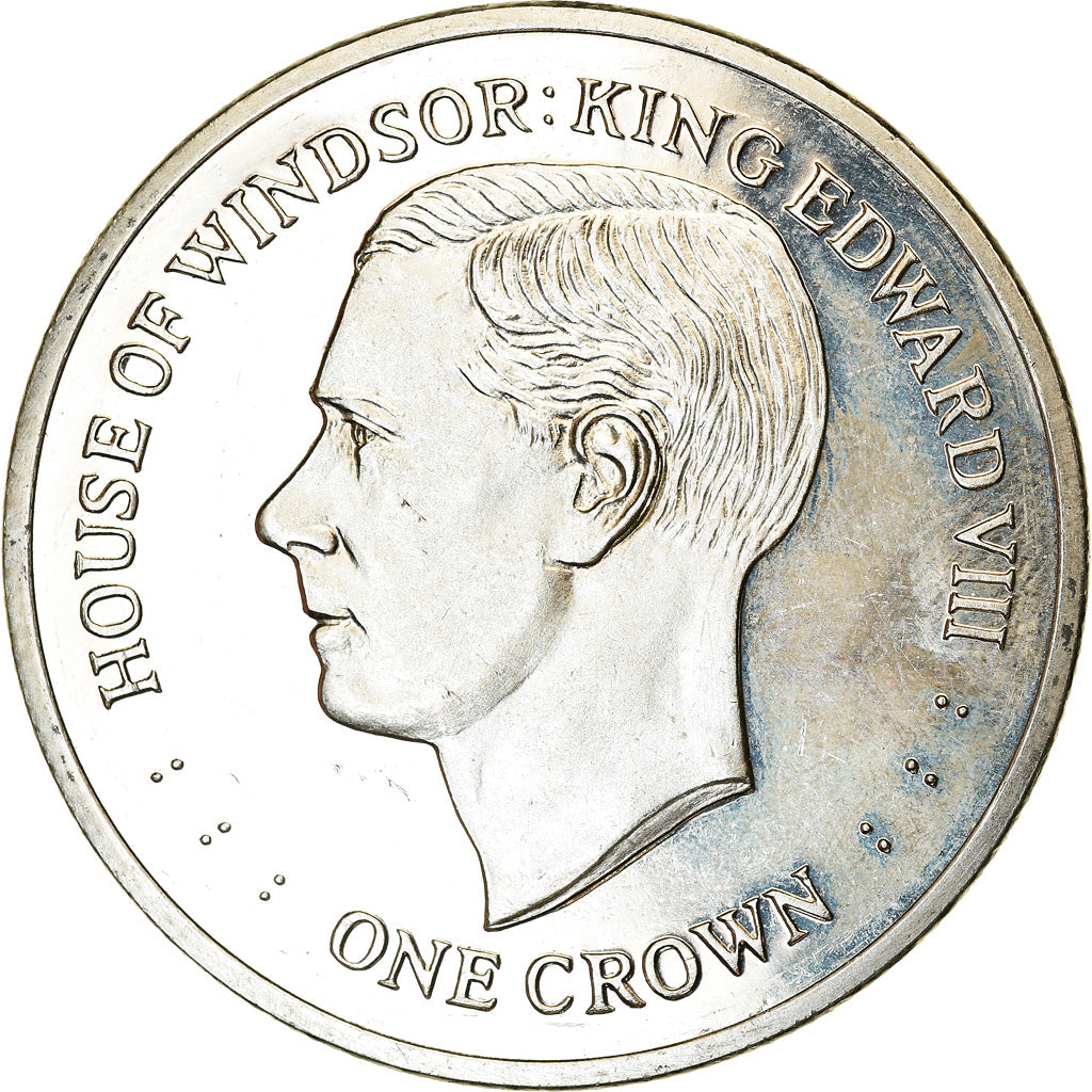 Coin, Falkland Islands, Crown, 2017, Maison des Windsor - Edward VIII, MS(63)