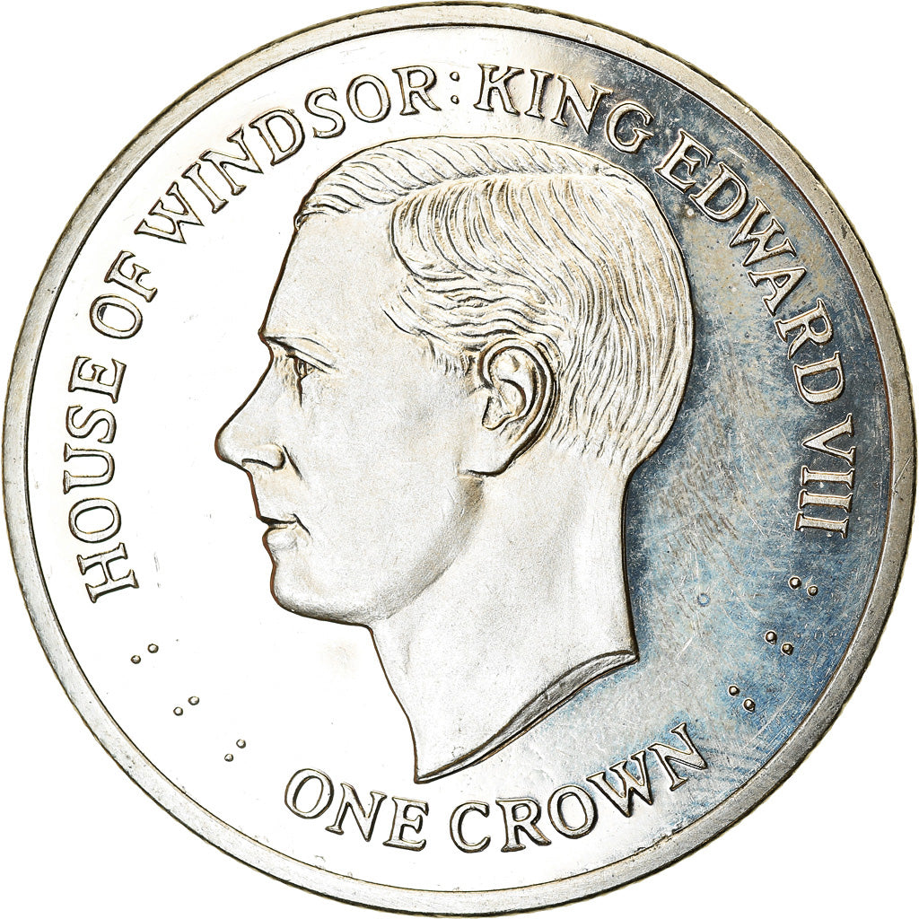 Coin, Falkland Islands, Crown, 2017, Maison des Windsor - Edward VIII, MS(63)
