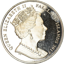 Coin, Falkland Islands, Crown, 2017, Maison des Windsor - George V, MS(63)