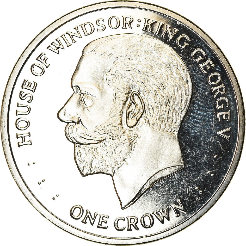 Coin, Falkland Islands, Crown, 2017, Maison des Windsor - George V, MS(63)