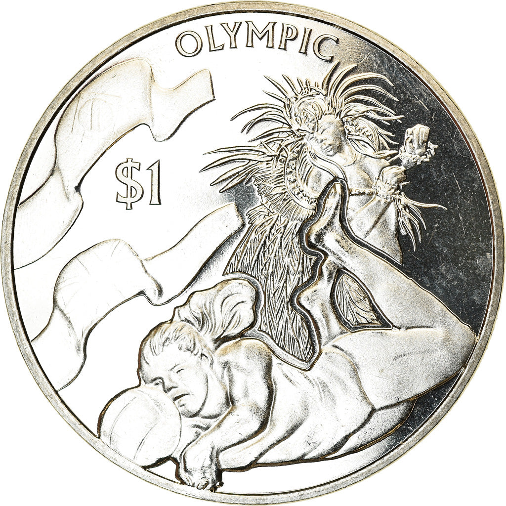 Moneta, ISOLE VERGINI BRITANNICHE, Dollar, 2016, Franklin Mint, Discipline