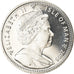 Monnaie, Isle of Man, Elizabeth II, Crown, 2005, Pobjoy Mint, White rose of
