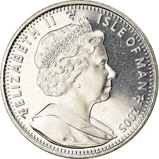 Monnaie, Isle of Man, Elizabeth II, Crown, 2005, Pobjoy Mint, Trafalgar -