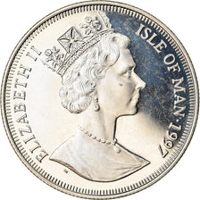 Monnaie, Isle of Man, Elizabeth II, Crown, 1997, Pobjoy Mint, Turist Trophy -
