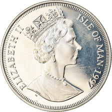 Monnaie, Isle of Man, Elizabeth II, Crown, 1997, Pobjoy Mint, Turist Trophy -