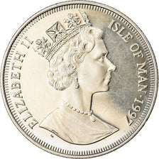 Monnaie, Isle of Man, Elizabeth II, Crown, 1997, Pobjoy Mint, Turist Trophy -