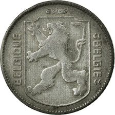 Coin, Belgium, Franc, 1943, EF(40-45), Zinc, KM:127