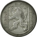 Coin, Belgium, Franc, 1943, EF(40-45), Zinc, KM:127