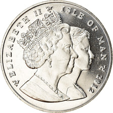 Monnaie, Isle of Man, Elizabeth II, Crown, 2012, Pobjoy Mint, Coupe d'Europe de
