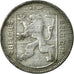 Coin, Belgium, Franc, 1943, EF(40-45), Zinc, KM:128