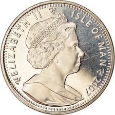 Münze, Isle of Man, Elizabeth II, Crown, 2007, Pobjoy Mint, Turist Trophy -