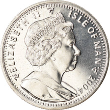 Coin, Isle of Man, Elizabeth II, Crown, 2004, Pobjoy Mint, Croix de guerre