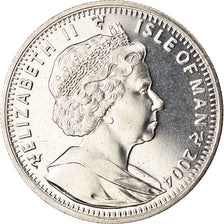 Coin, Isle of Man, Elizabeth II, Crown, 2004, Pobjoy Mint, Croix de guerre