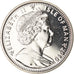 Moneta, Isola di Man, Crown, 2010, Pobjoy Mint, Jeux Olympiques 2012 - Natation
