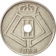 Belgium, 10 Centimes, 1938, AU(50-53), Nickel-brass, KM:112