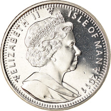 Monnaie, Isle of Man, Elizabeth II, Crown, 2011, Pobjoy Mint, Elizabeth II et le