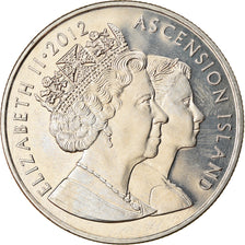 Coin, Ascension Island, 2 Pounds, 2012, Pobjoy Mint, Jubilé de diamant, MS(63)