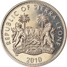 Moneta, Sierra Leone, Dollar, 2010, British Royal Mint, Chimpanzé, SPL