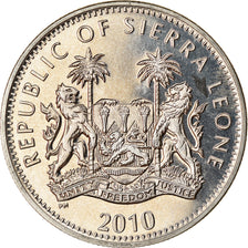 Coin, Sierra Leone, Dollar, 2010, British Royal Mint, Chimpanzé, MS(63)