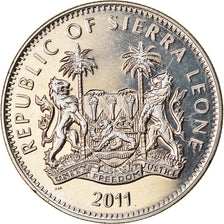 Münze, Sierra Leone, Dollar, 2011, British Royal Mint, Gibbon, UNZ