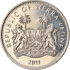 Coin, Sierra Leone, Dollar, 2011, British Royal Mint, Gibbon, MS(63)