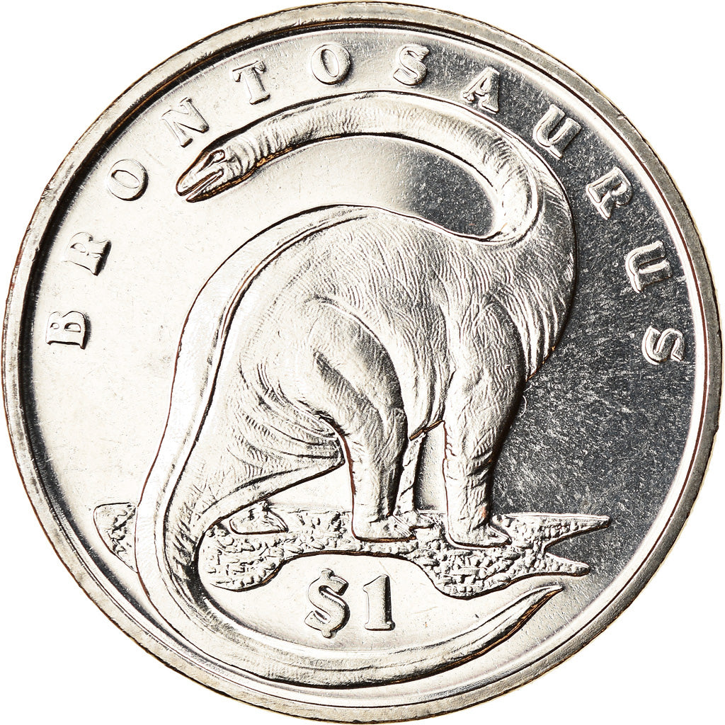 Münze, Sierra Leone, Dollar, 2006, British Royal Mint, Dinosaures -