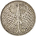 Coin, GERMANY - FEDERAL REPUBLIC, 5 Mark, 1951, Hamburg, EF(40-45), Silver