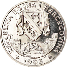 Moneta, Bosnia - Erzegovina, 500 Dinara, 1993, British Royal Mint, Dinosaures -