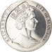 Coin, Isle of Man, Elizabeth II, Crown, 1998, Pobjoy Mint, Bateaux - Queen Mary