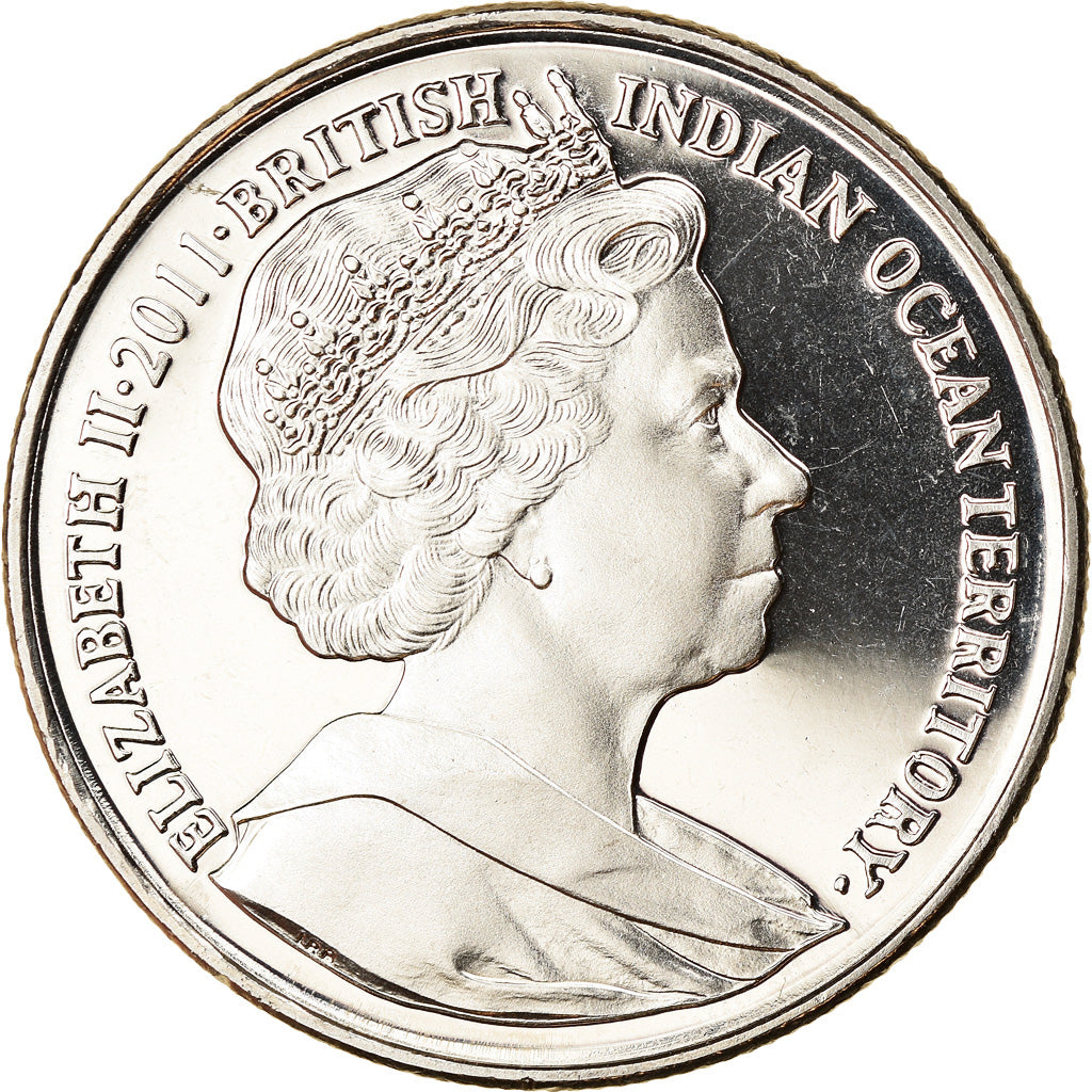 Coin, British Indian Ocean, 2 Pounds, 2011, Vies consacrées au devoir royal