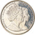 Moeda, Ilhas Virgens Britânicas, Dollar, 2012, Franklin Mint, Reine Elizabeth