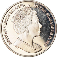 Monnaie, BRITISH VIRGIN ISLANDS, Dollar, 2018, Franklin Mint, Vie sous-marine -