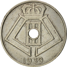 Belgium, 5 Centimes, 1939, AU(50-53), Nickel-brass, KM:110.1