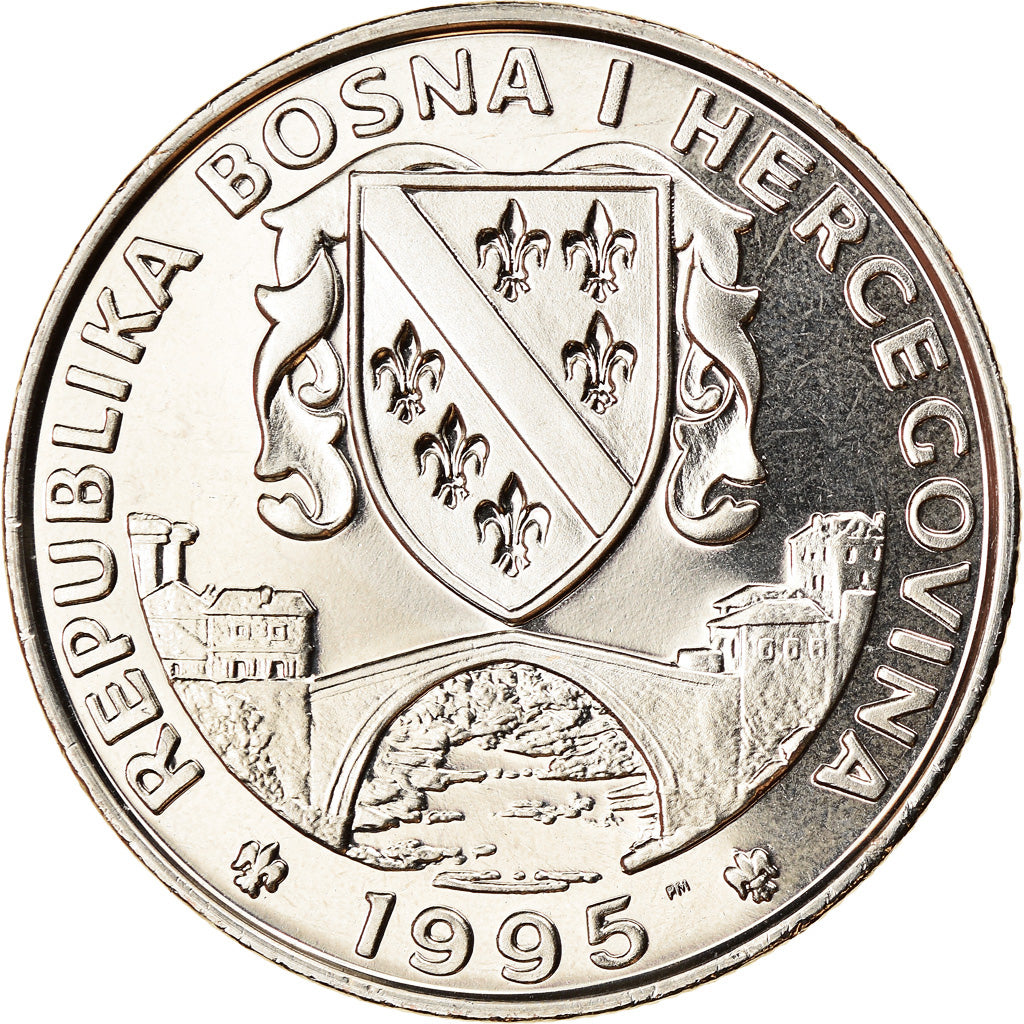 Coin, Bosnia - Herzegovina, Suverena, 1995, British Royal Mint, Hack cheval
