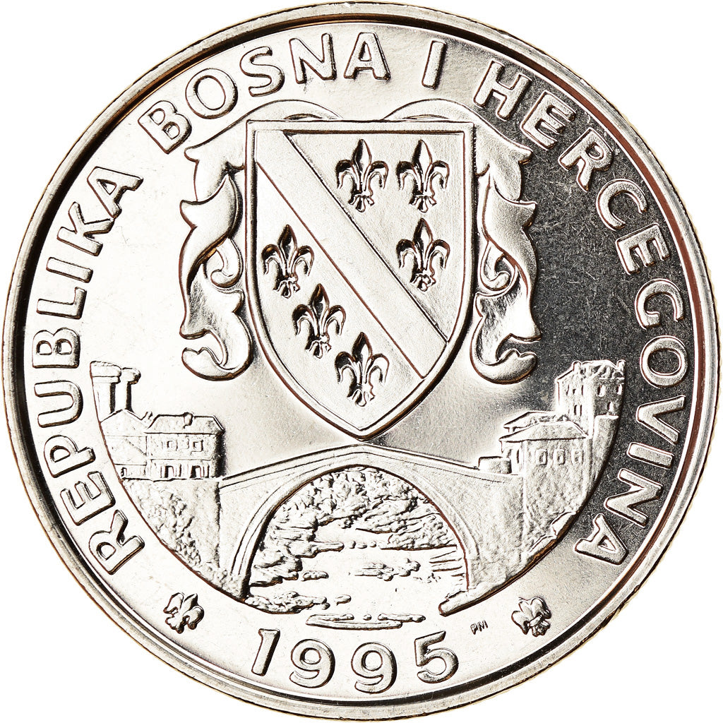 Coin, Bosnia - Herzegovina, Suverena, 1995, British Royal Mint, Hack cheval