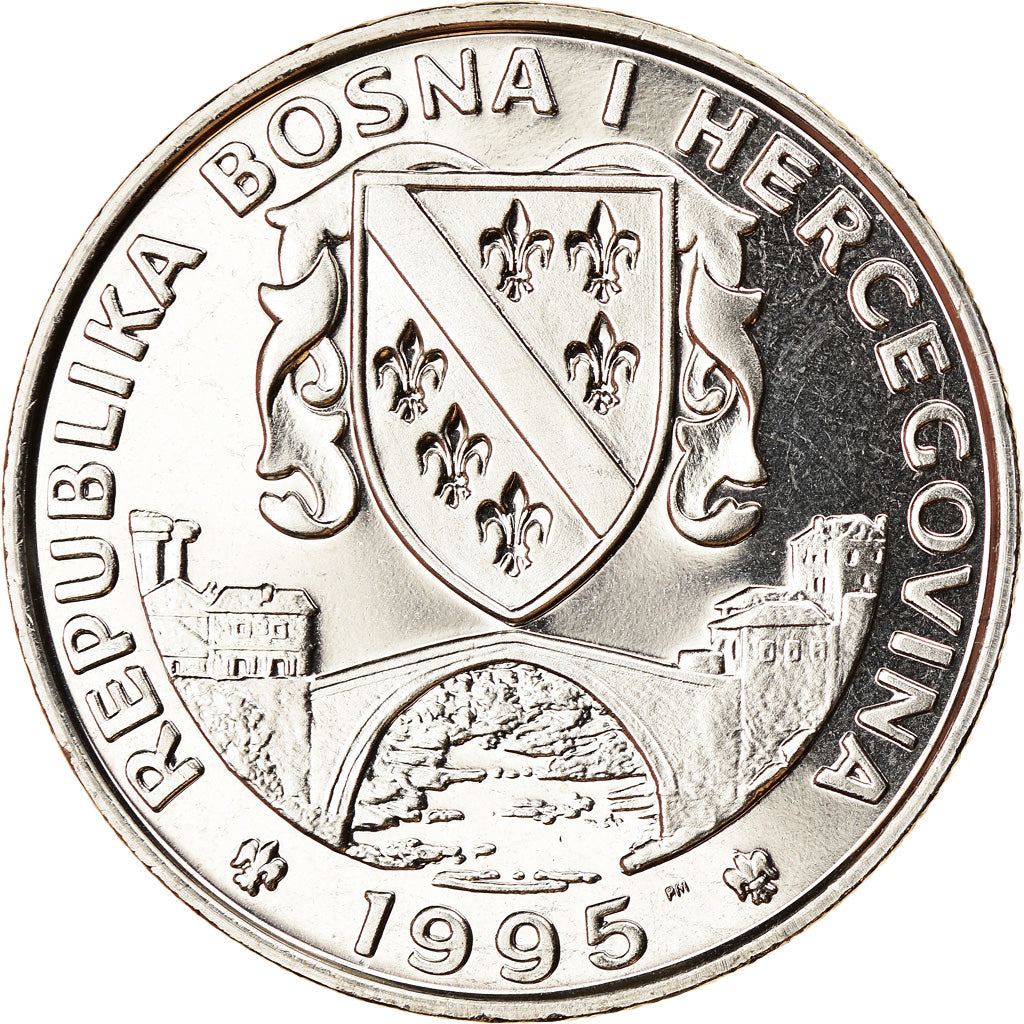 Coin, Bosnia - Herzegovina, Suverena, 1995, British Royal Mint, Hack cheval