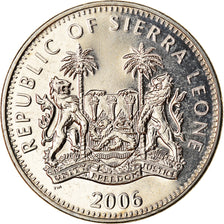 Moneta, Sierra Leone, Dollar, 2006, Pobjoy Mint, Lion, SPL, Rame-nichel, KM:311
