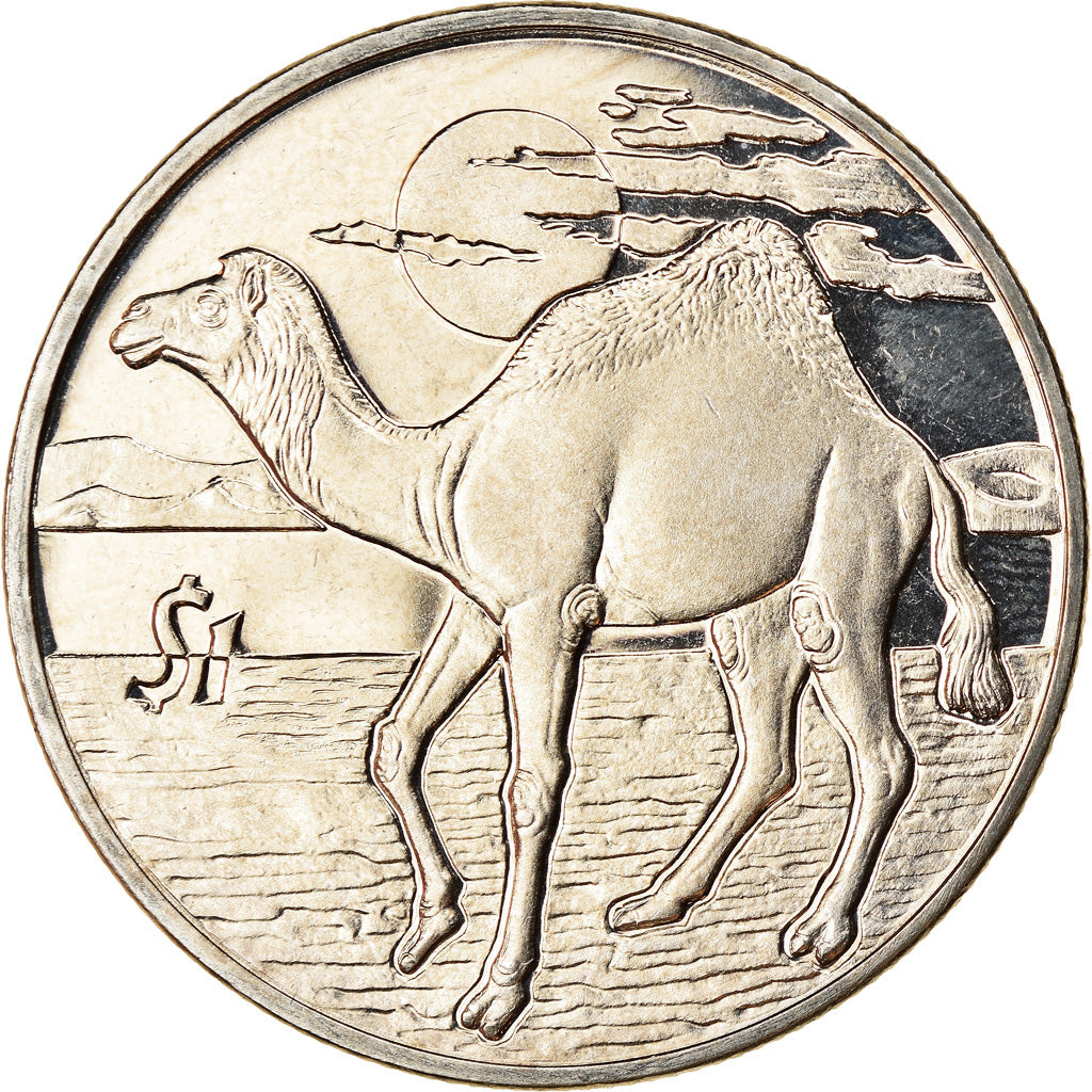 Moneta, Sierra Leone, Dollar, 2006, Pobjoy Mint, Dromadaire, SPL, Rame-nichel