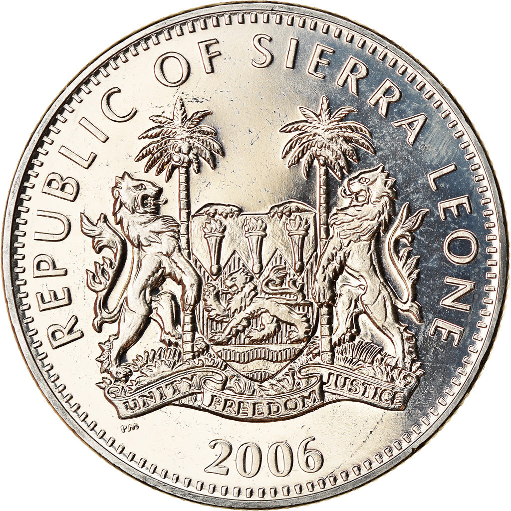 Moneta, Sierra Leone, Dollar, 2006, Pobjoy Mint, Dromadaire, MS(63)