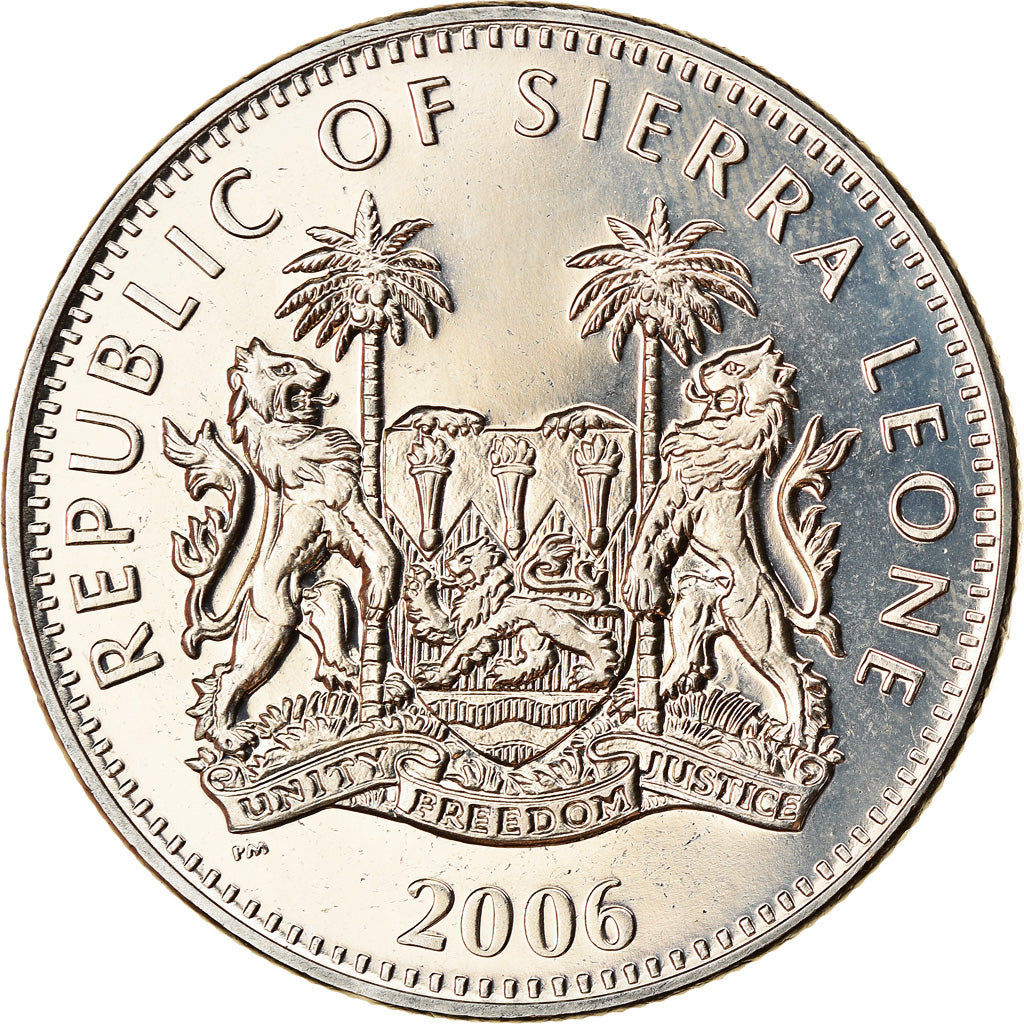 Moneta, Sierra Leone, Dollar, 2006, Pobjoy Mint, Dromadaire, SPL, Rame-nichel