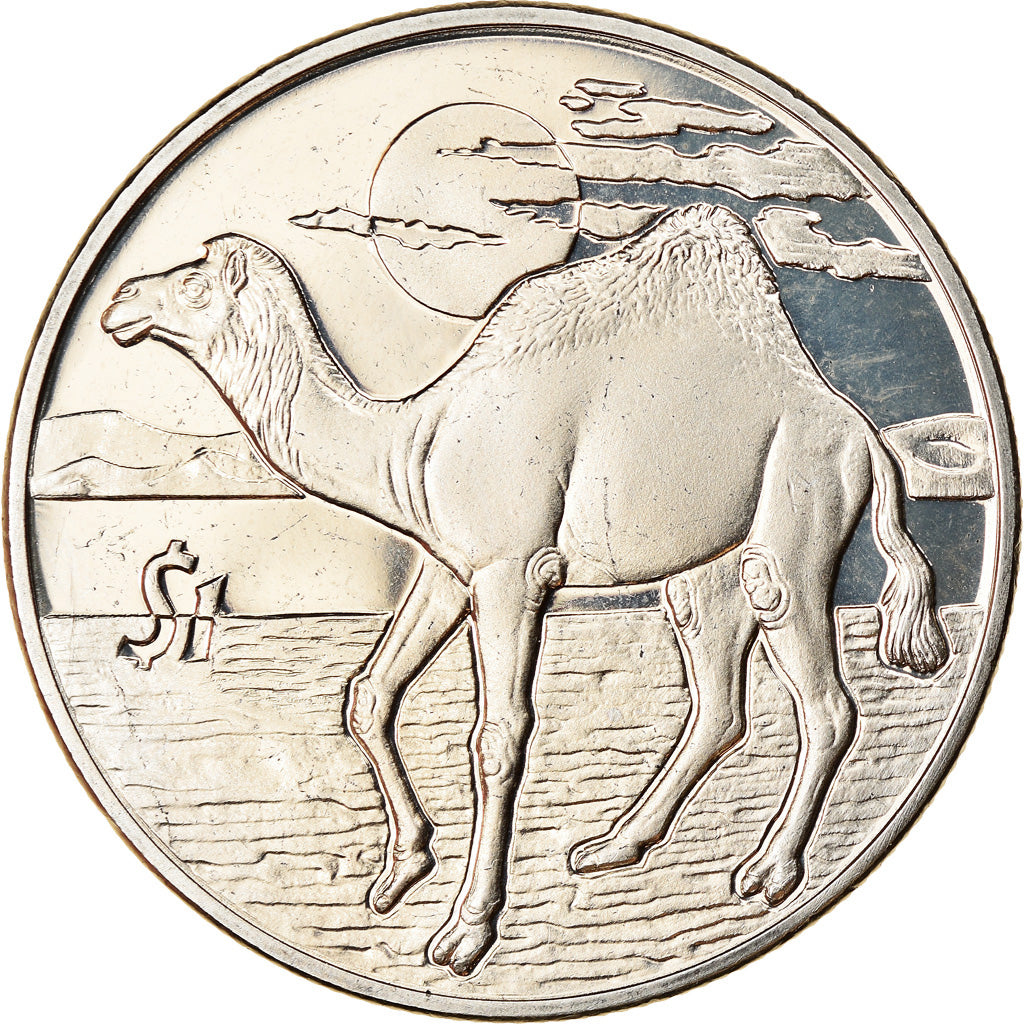 Moneta, Sierra Leone, Dollar, 2006, Pobjoy Mint, Dromadaire, SPL, Rame-nichel