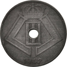 Belgium, 10 Centimes, 1942, EF(40-45), Zinc, KM:125