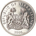 Moeda, Serra Leoa, Dollar, 2006, Pobjoy Mint, Dinosaures - Tricératops, MS(63)