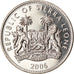 Munten, Sierra Leone, Dollar, 2006, Pobjoy Mint, Dinosaures - Tricératops