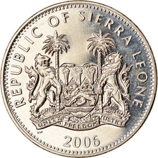 Coin, Sierra Leone, Dollar, 2006, British Royal Mint, L'homme de Vitruve -