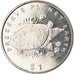 Coin, Liberia, Dollar, 1994, Tortues - Trionyx de Chine, MS(63), Copper-nickel